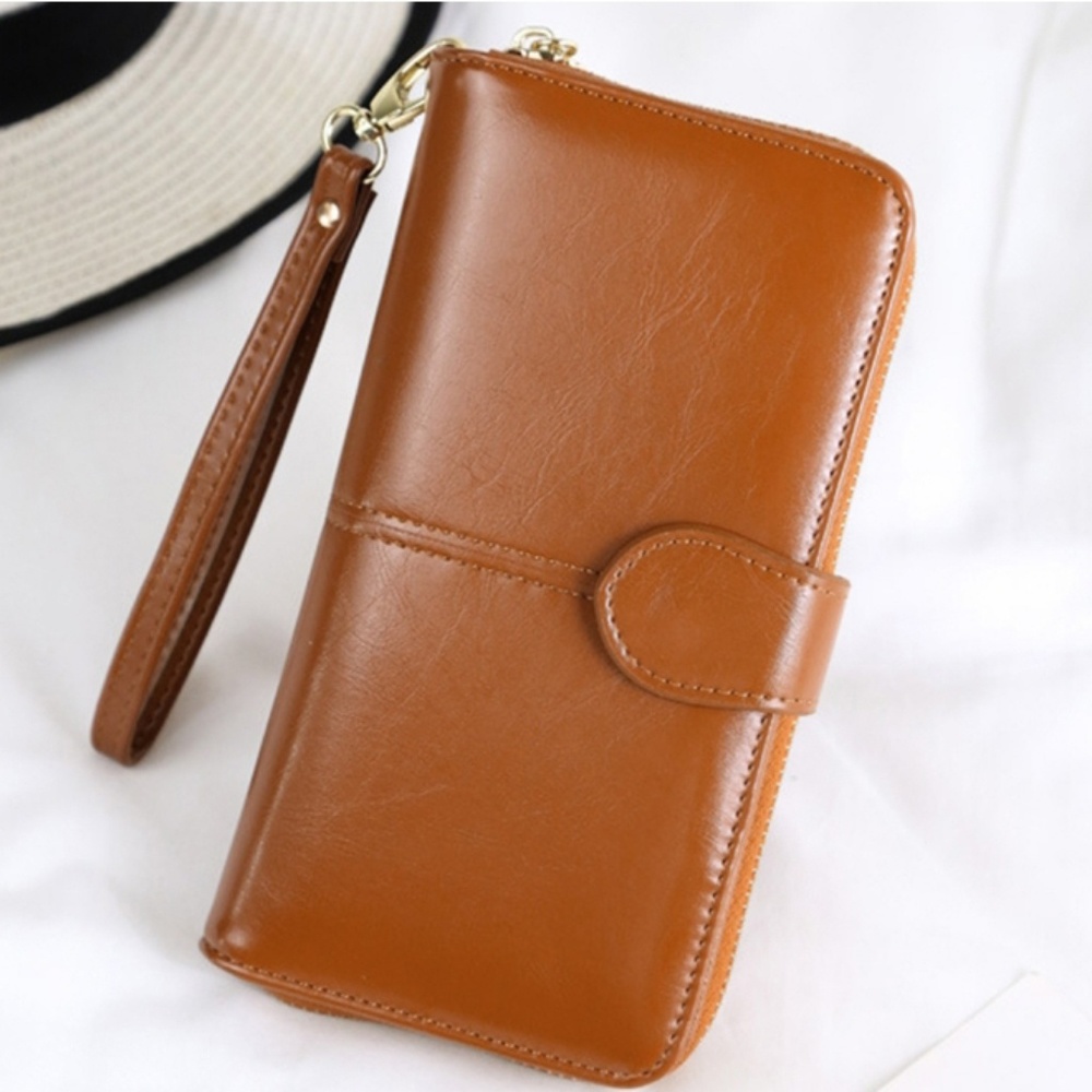 NEW PARMA Vegan Leather Wallet Wristlet - Picture 7 of 7